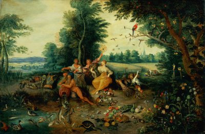 Los Cuatro Elementos de Jan Brueghel the Younger